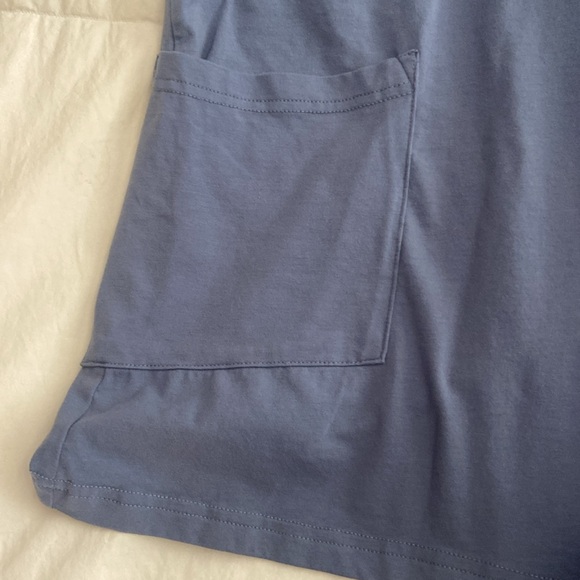 Blue/Gray Romper - Picture 2 of 6